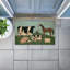 Tapis de porte d'extérieur à motif d'animaux de ferme Friend Friend, par Warren Kimble, 18 po x 30 po