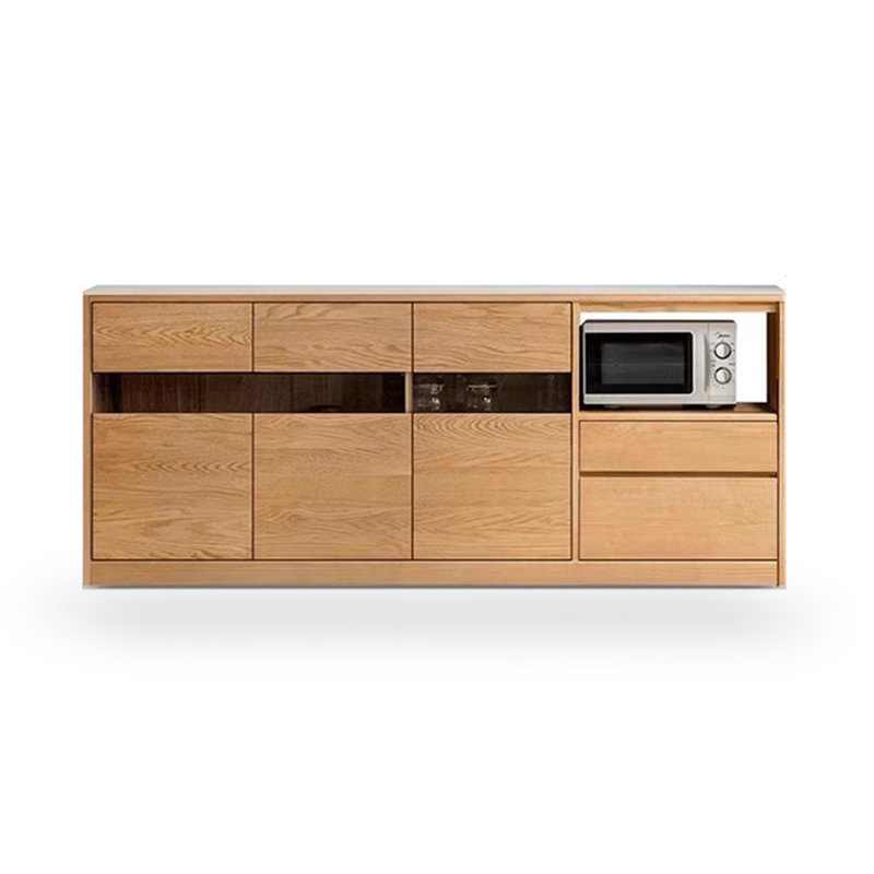 Buffet de table Burlywood, H 33,46 po x l 78,74 po x P 15,75 po