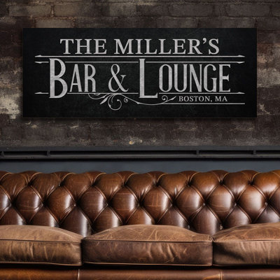 Plaque de bar Art Déco