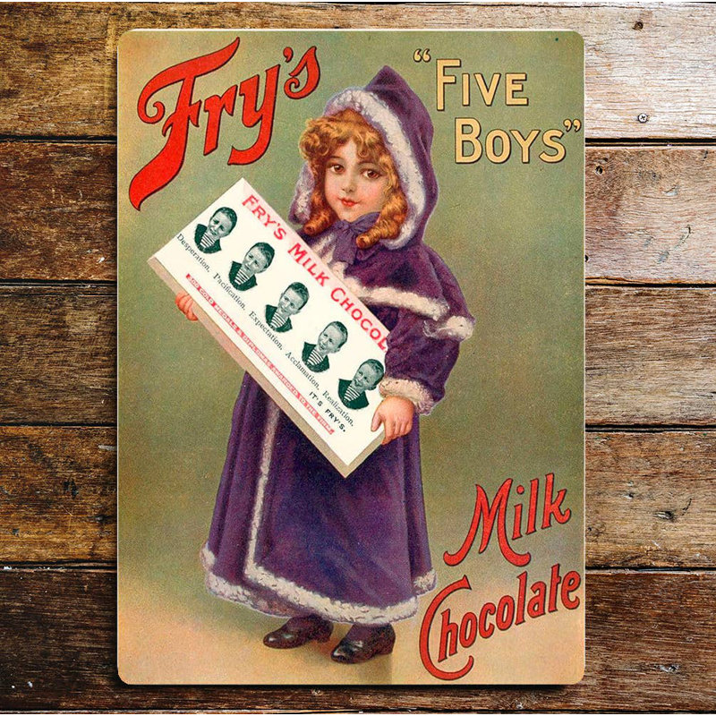 Handmade Food & Beverage Wall Decor on Metal, 25cm H x 20cm W