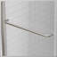 Porte de douche l 54 po x H 72 po avec verre trempé transparent-95395972