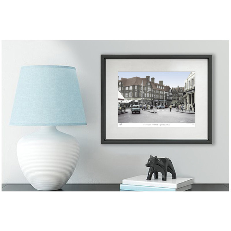 Bromley, Market Square C1965 by Francis Frith - Single Picture Frame Print, 28cm H x 36cm W x 2.3cm D