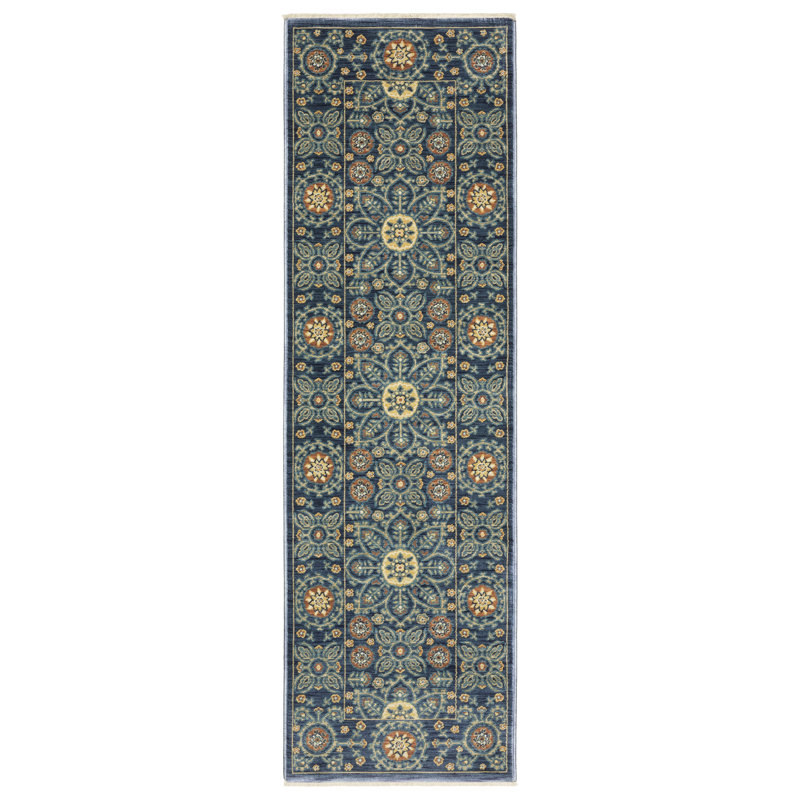 Oriental Indoor Rug, Runner 2'3" x 7'6"