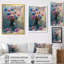  «Blue Pink Cornflowers Petals Grace II - Cornflowers», art mural-426724909-426724882