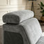 Fauteuil sans accoudoirs moderne en tissu Aarunya