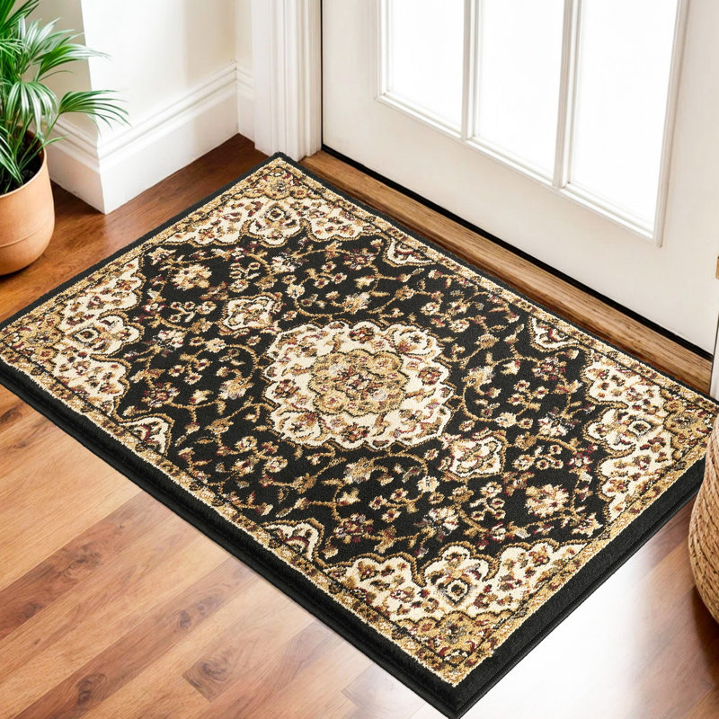 Elvia WF_VIN5003 Black 2' x 3', 2'x3'