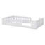Wood Platform Bed With Guardrail-814554405