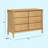 Jenny Lind Spindle 6-Drawer Dresser-98466715