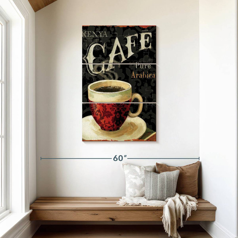 Yarlin Today's Coffee I, 45" H x 28" W