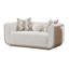 West Kensington Loveseat - Buff/Seal Salt Caramel-1099496990