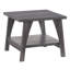 Table de bout avec rangement Alcantara