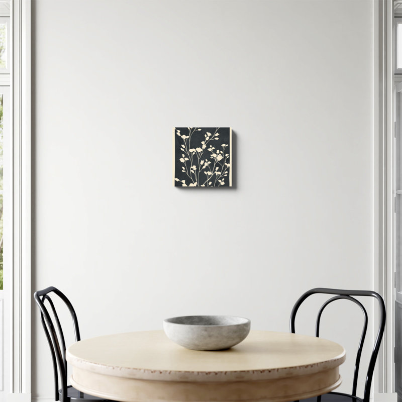 «Minimal Branches Art 3 Print» par Nadja, H 12 po x l 12 po, Toile tendue, Non