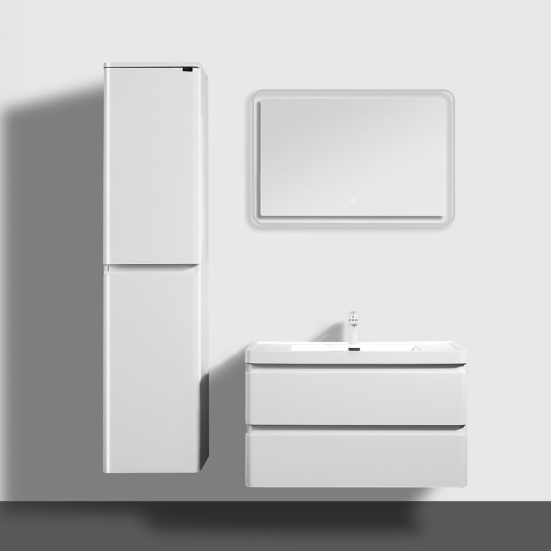 36" Perla Bathroom LED Wall Wall Mirror Julewitz 