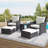 Mapleview 2-Person Patio Conversation Set with Cushions and Ottoman-684467795-684467790