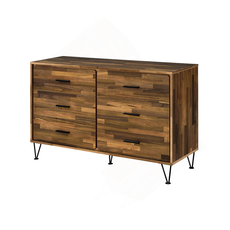 Commode à finition noyer