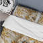 Literie Serenity III dorée et blanche Royal Flower Garden-758242408