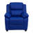 Degeorge Deluxe Padded Contemporary Kids Recliner with Storage Arms-216907789