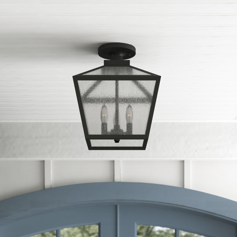Ricardo Empire Outdoor Semi Flush Mount