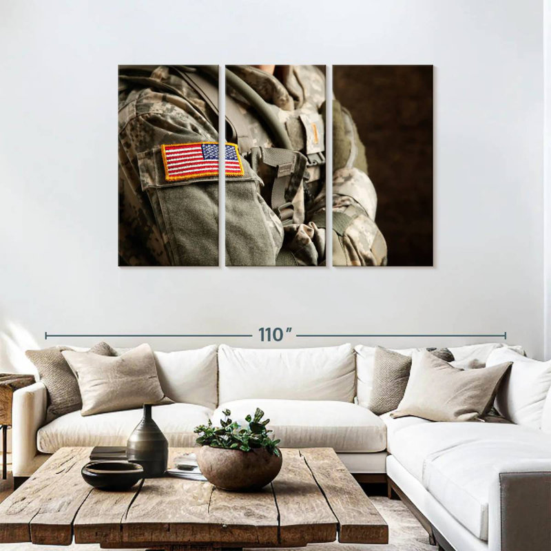 Mait Military Soldier Uniform, 48" H x 74" W