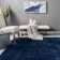Loni Solid Machine Washable Shag Area Rug for Living Room Bedroom Dining Room Nursery