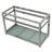 Kingston Brass Kingston Commercial Steel Console Sink Base with Glass Shelf-36520682