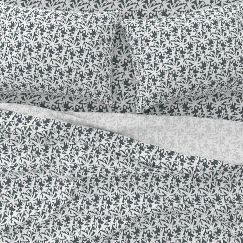 Juju Sateen Sheet Set, Queen Sheet Set + 2 Pillowcases