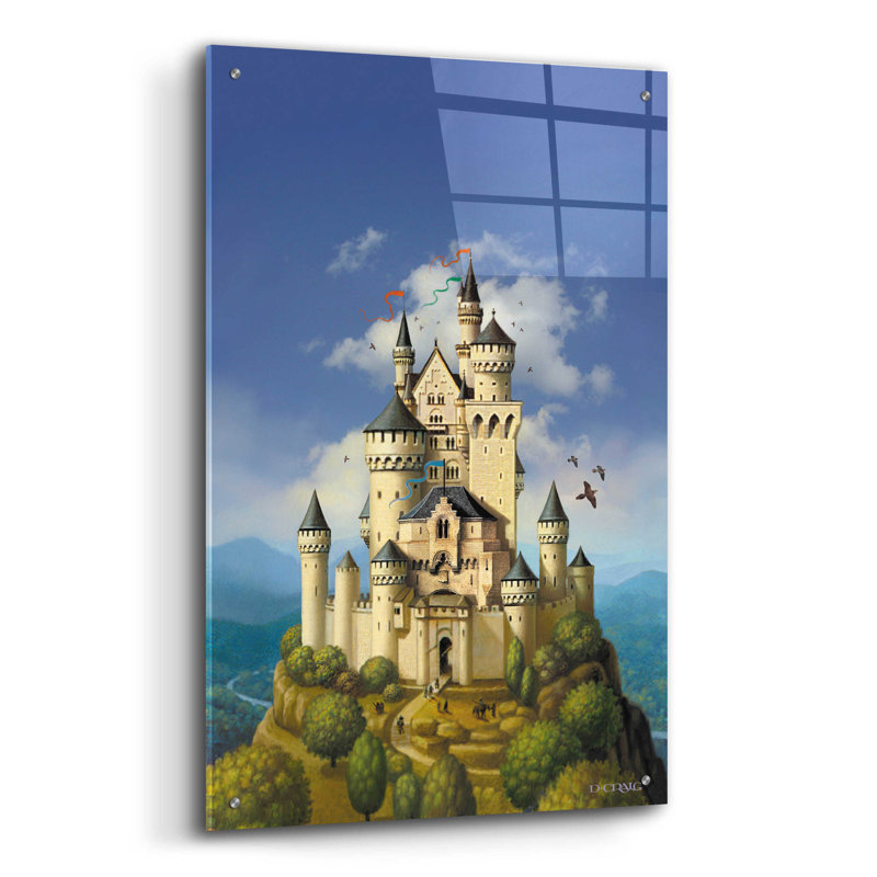«Castle» par Dan Craig, H 36 po x l 24 po x P 0,2 po