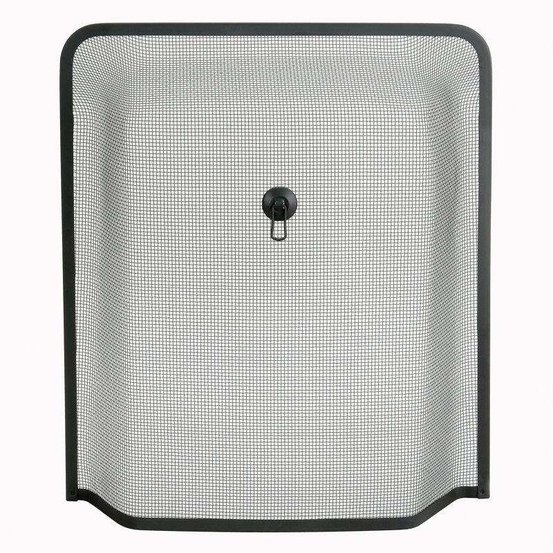 1 Panel Steel Fireplace Screen