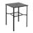 Outdoor 28" Square Bar Table with Slatted Top and 1.7” Umbrella Hole-1768022590