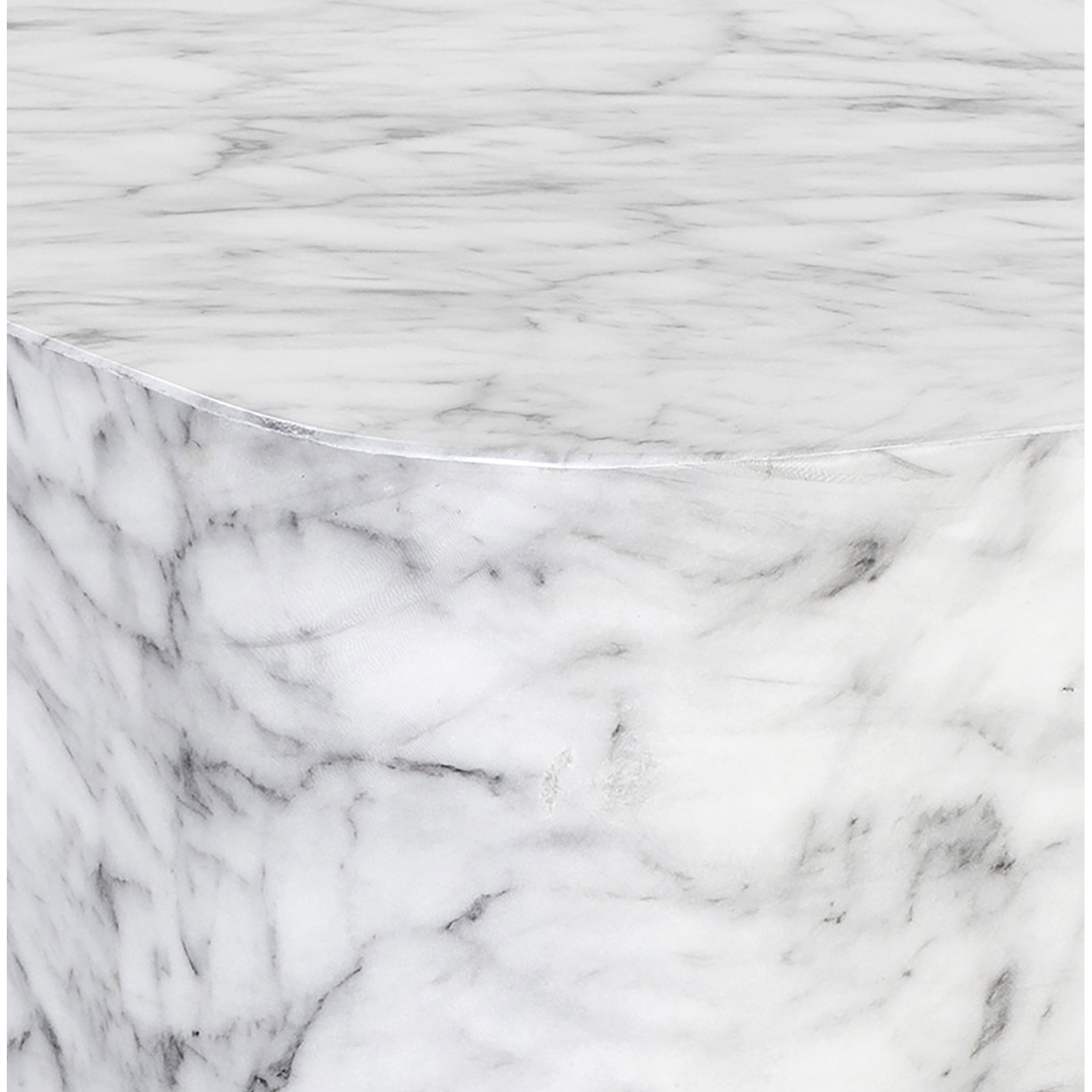 Antrim Single Coffee Table, White/Gray