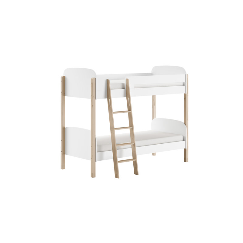 Kiddy European Single (90 X 200 Cm) Bunk Bed with Built-in Ladder Included