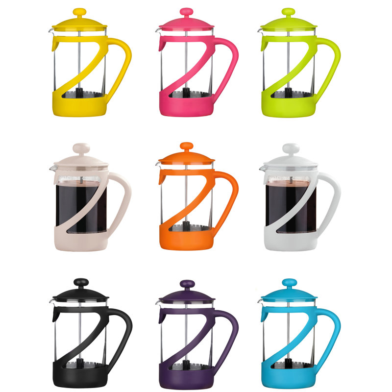 Symple Stuff Nairobi Cafetiere, Pink, 0.85