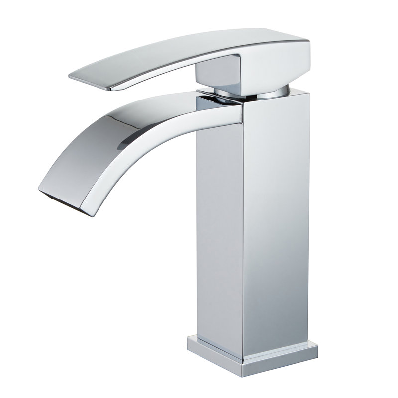 Single Hole Faucet Single-handle Bathroom Faucet, Matte Black