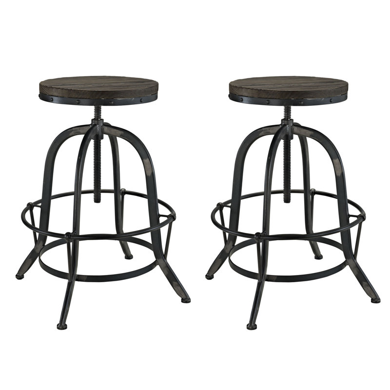 Tabouret de bar Collect, Noir