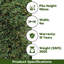 Brytan 40mm Premium Artificial Grass, Pet-Friendly Fake Grass-6m(19'8") X 4m(13'1")-24m²