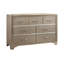 Ensemble de chambre à coucher 3 pièces avec commode Maryela-80538456