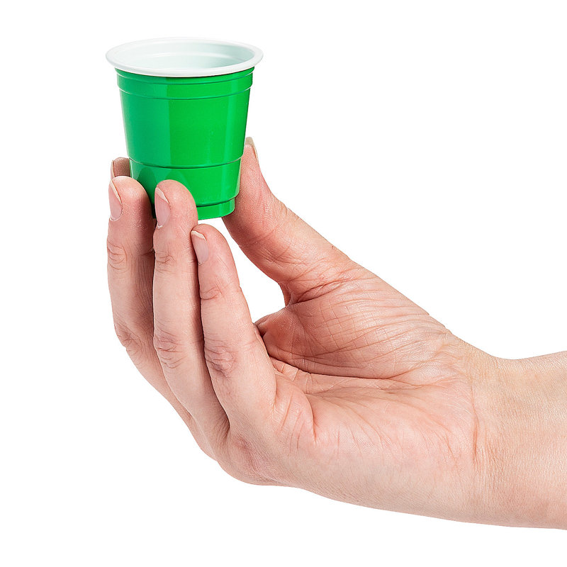Ghassan 1oz. Shot Glass / Shooter Set, Green