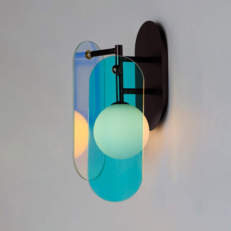 Megalith 1 - Light Armed Sconce, Brushed Bronze