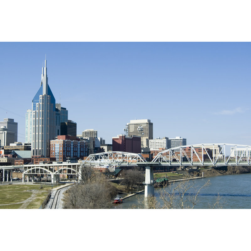 Nashville Skyline by Nashvilledino2 - Wrapped Canvas Print, 20cm H x 30cm W