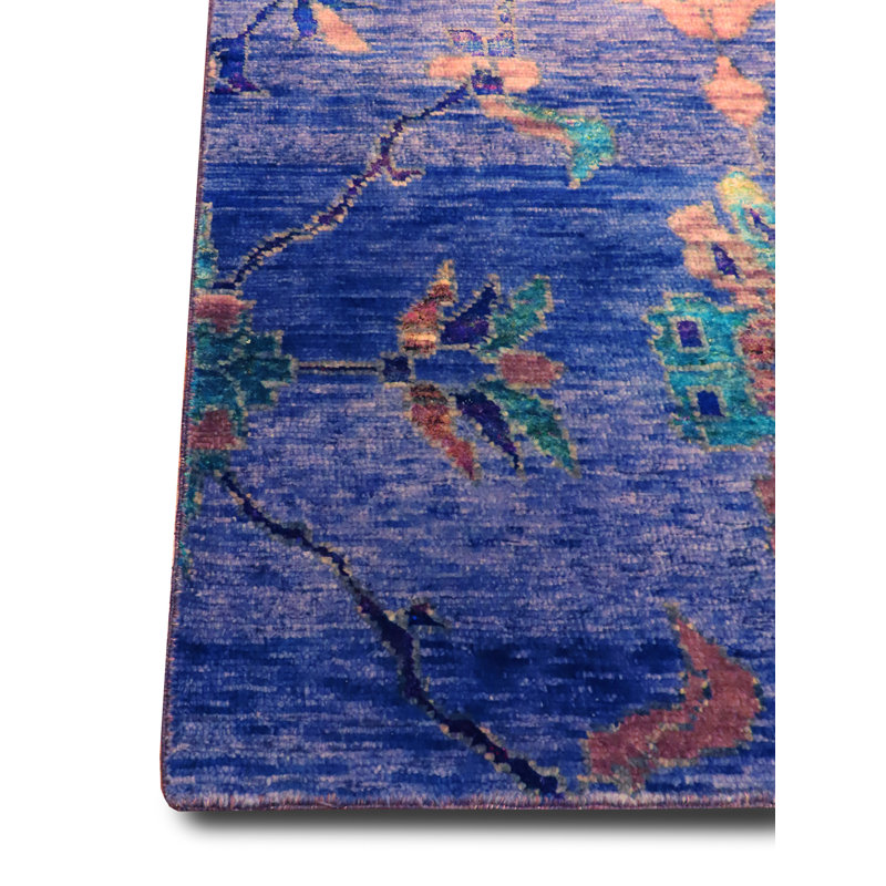 Seville Hand Knotted Area Rug, Rectangle 9' x 12'