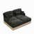 Vert, chenille noire est en rupture de stock