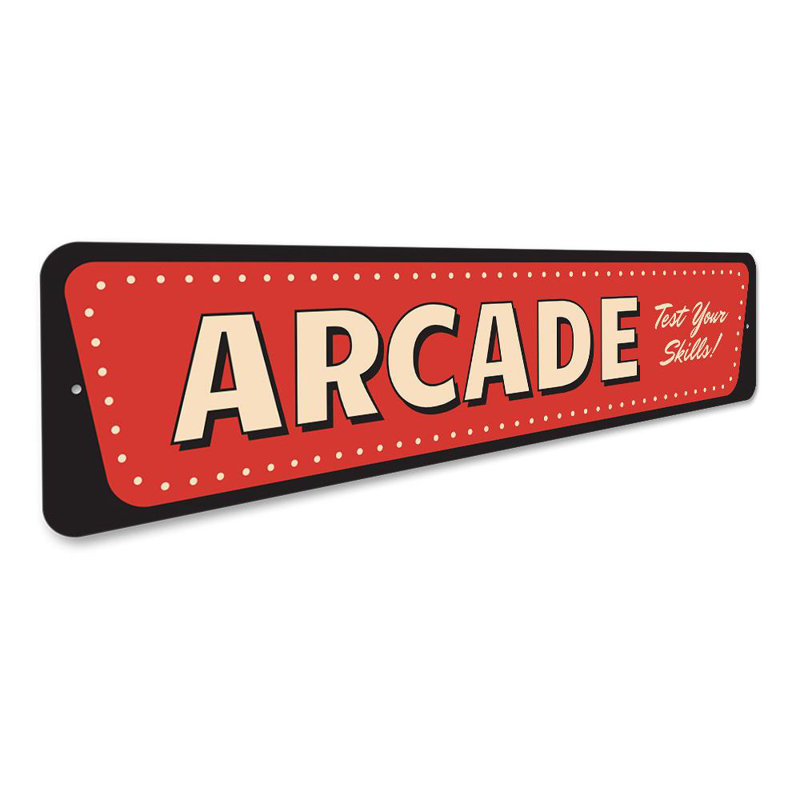 Panneau en aluminium Arcade, H 6 po x l 24 po x P 0,06 po