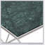 Table basse rectangulaire avec plateau en bois manufacturé et tablette