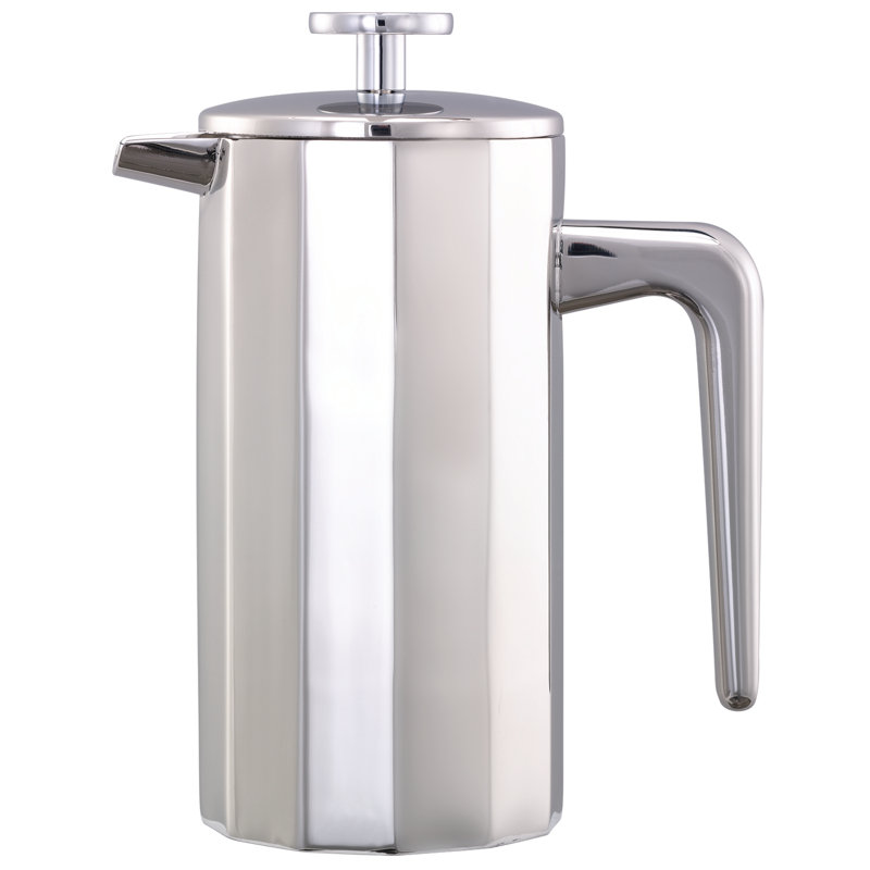 Cafetière à piston en acier inoxydable Service Ideas, 12 oz