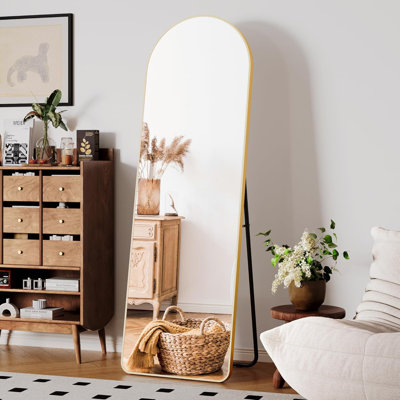 Synclaire Aluminium Arch Mirror