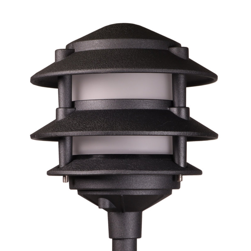 Low Voltage Pathway Light, Black