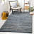 Loewen Cape Cod Hand Woven Cotton/Jute Striped Rug in Blue/Natural-193023089