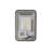 30 Inch Rectangle LED Front and Backlit Wall Mirror in Black-591679200-591679208