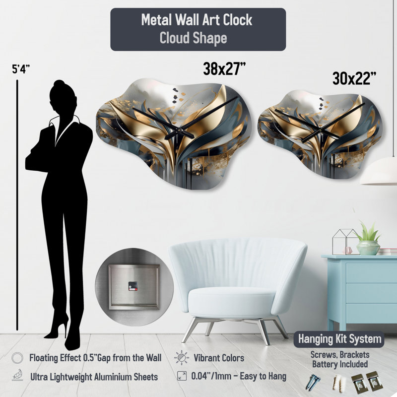 Horloge murale Coryn, Petit