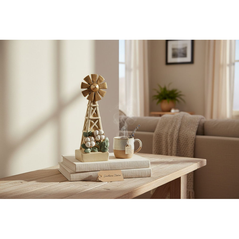 GOLDEN HARVEST CHARM WINDMILL
